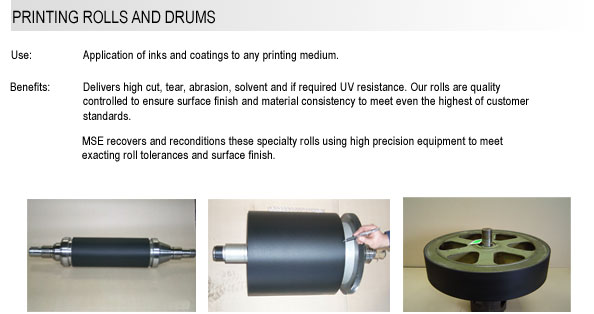 Printing Rolls & Drums
